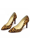 Simple Leopard Print High heels