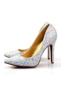 Gorgeous Strass Coverde Point Toe Pump