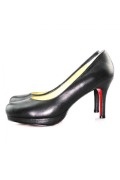 Prorata Black Round Toe High heels