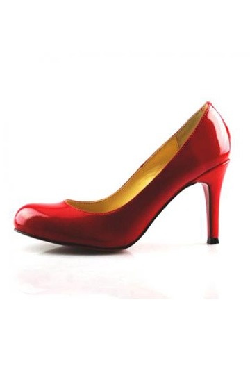 Simple Patent Red High heels