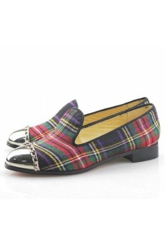 Gingham Plaid Flat