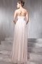 Bows Ruched Strapless Tencel Sheath Formal Evening Dress