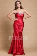 Sexy Sweetheart Strapless Beaded Prom / Evening Dress