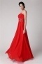 Sexy Strapless Full Length Red Ruffles Zipper Floor Length Formal Dress