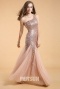 Gorgeous Sequined Formal Dress with One Shoulder Design