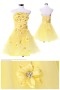 Short Color block Royal Sheath Strapless Empire Sweet 16 dress