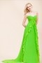 Modern Green Sweetheart A Line Empire Formal Dress