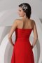 Fabulous Chiffon A Line Strapless Neckline Mother of the Bride Dress With Jacket