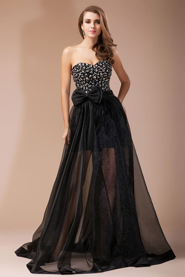 black prom dress