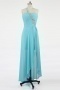 Gorgeous Chiffon One Shoulder Beading A line High Low Formal Dress