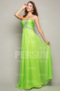 Green tone Floor Length bodice Graduation Prom / Evening Dress