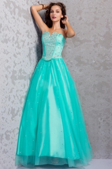 Sexy A Line Sweetheart Floor Length Prom Party Dress