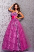 Chic A Line Floor Length Sweetheart Ball Gown Prom Dress