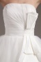 Princess Bow Ruffle Tulle Short Formal Gown