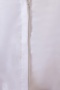 Natural waist Bateau Organza Sleeveless White Flower Girl Dress with Sash
