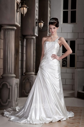Gorgeous Wedding dress with beading and appliques details Persun