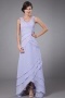 Simple V Neck A Line Chiffon Long Mother Of The Brides Dress