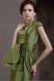 Sheath Round Neckline Detachable Sashes Ribbons Short Sleeves Mother of The Bride Dress