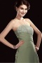 Elegant Lace&Chiffon A line Strapless Floor length Mother of Bride Dress