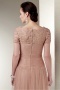 Exclusive Net Sweetheart Long Mother of the Bride Dress with Beading & Rhinestones & Lace Appliques Detailing