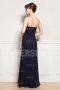 Simple Sexy Ruffles Blue Tone Floor Length Formal Dress