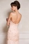 Split front Embroidery Beaded Long Backless Gala Prom Dress