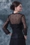 Black Long Sleeves Lace Wrap