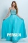 Persun Elegant Sweetheart Long Crystal Details Prom Gown