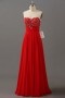 Persun Sweetheart Embroidery Crystal Details Long Prom Gown