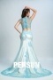 Persun Sexy Applique Mermaid Long Prom Gown