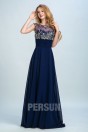 Persun Elegant Crystal Details Long Prom Gown