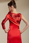Gorgeous Red Sequins Long Formal Dress With Sleeves