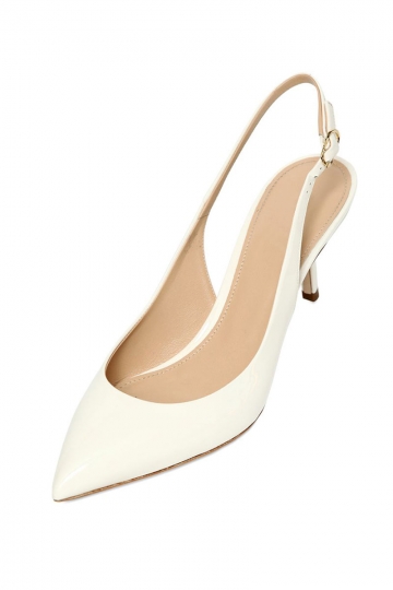 Elegant Creme sling back for homecoming occasion