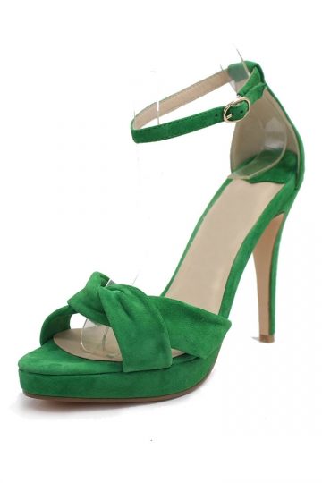 Green heel Sandle for Bridesmaid