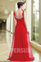 Persun Modern Long Empire Formal Evening Dress with Straps