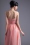 Elegant A Line Strapless Beading Pleated High low Short Cocktail Dress
