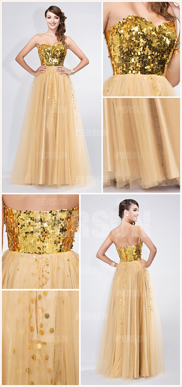  golden princess formal dress details
