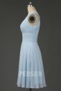 Spectacular Chiffon Straps Pleats Ruching A line Formal Bridesmaid Dress