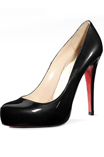  Beautiful Patent Hidden Platform Pumps Black