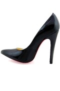 Fantastic Black Point Toe High heels