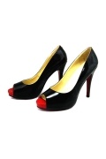 Gorgeous Patent Peep Toe High heels