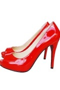 Sexy Open Toe Sleek Red High heels
