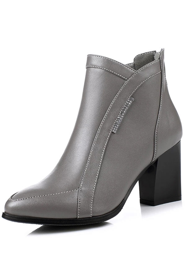 Bottines grises online