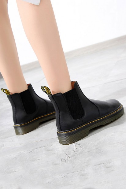 Chelsea boots femme noir hot sale