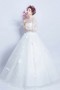 Royale robe de mariée 2017 princesse cape fleurie