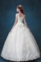 Vintage robe de mariée 2017 dentelle coupe princesse