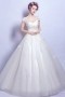 Robe de mariée 2017 rétro princesse avec mancherons
