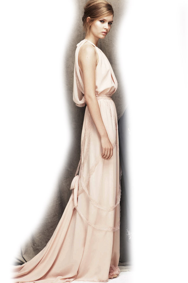 robe longue dos nu pour mariage été