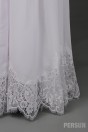 Ribeiro : Robe de mariée champêtre longue bohème chic mancherons dentelle