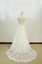 Robe de mariée dentelle blanche bustier avec bretelles détachables